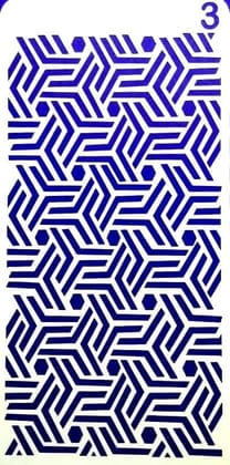 Imported Stencils- 4"*8"- Design 3