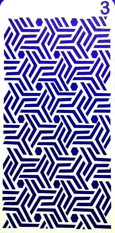 Imported Stencils- 4"*8"- Design 3