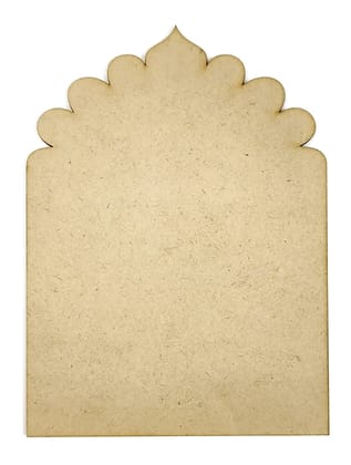 Brand Zero Pre Marked MDF Base - Peacock Right Facing Design 2 - Select Your Preference Of Size & Thickness