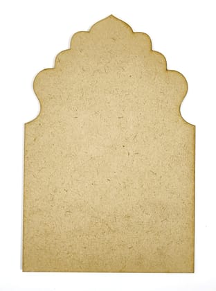 Brand Zero Plain MDF Diy Jharokha Base - Single Base Layer - Design BZJSBL10016 - Select Your Preference Of Size & Thickness