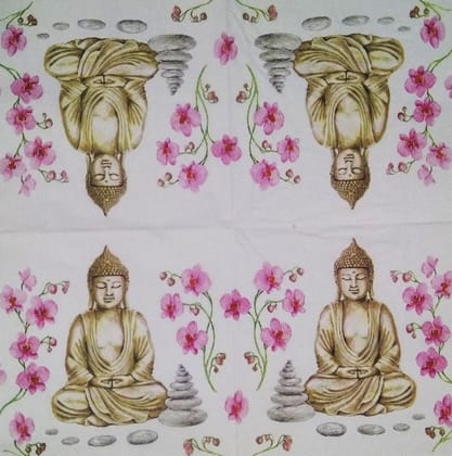 Decoupage Napkin / Tissue papers - 33cm by 33cm - GT1031